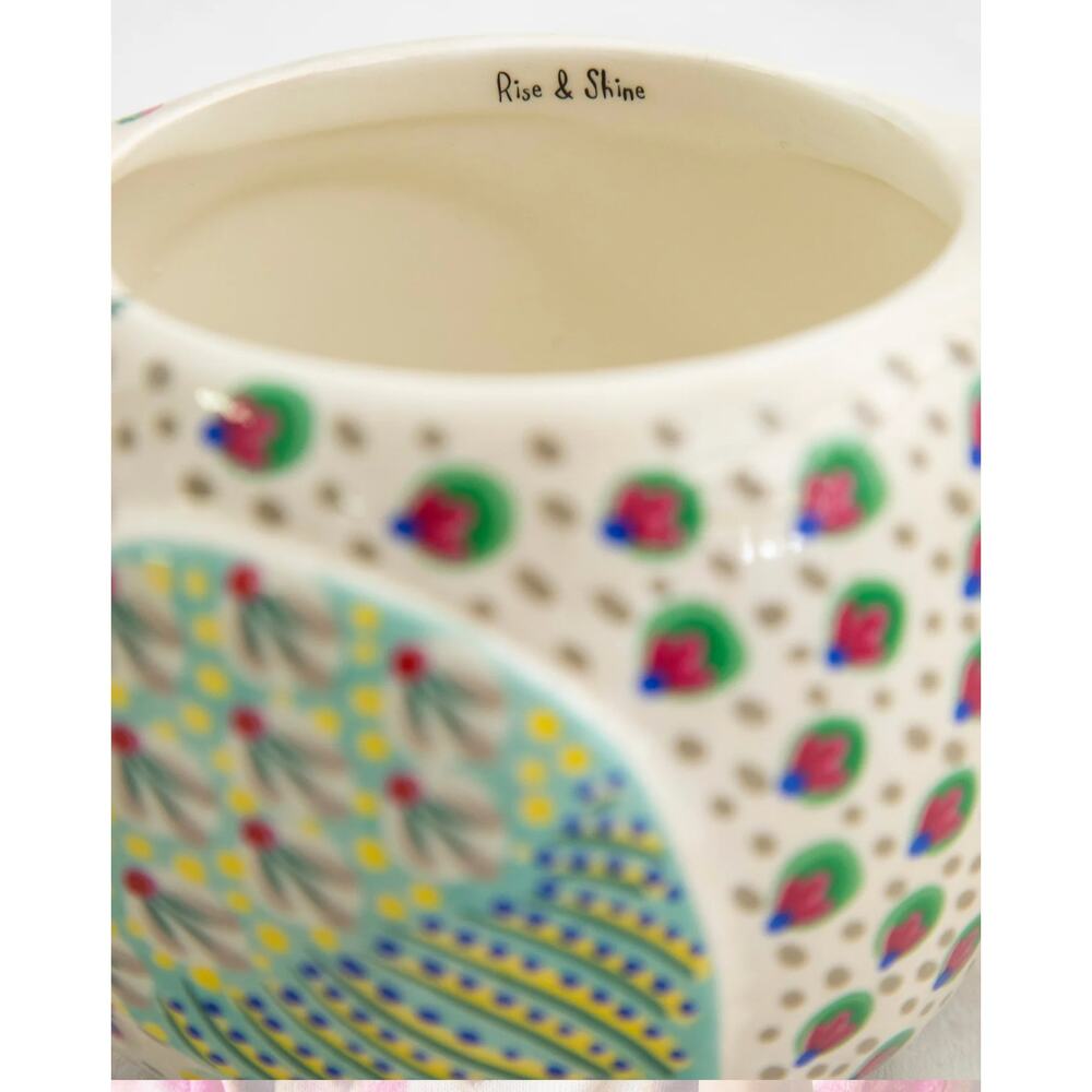 Natural Life Penny The Hen Ceramic Mug Whimsical Chicken Cup - Picture 11 of 11